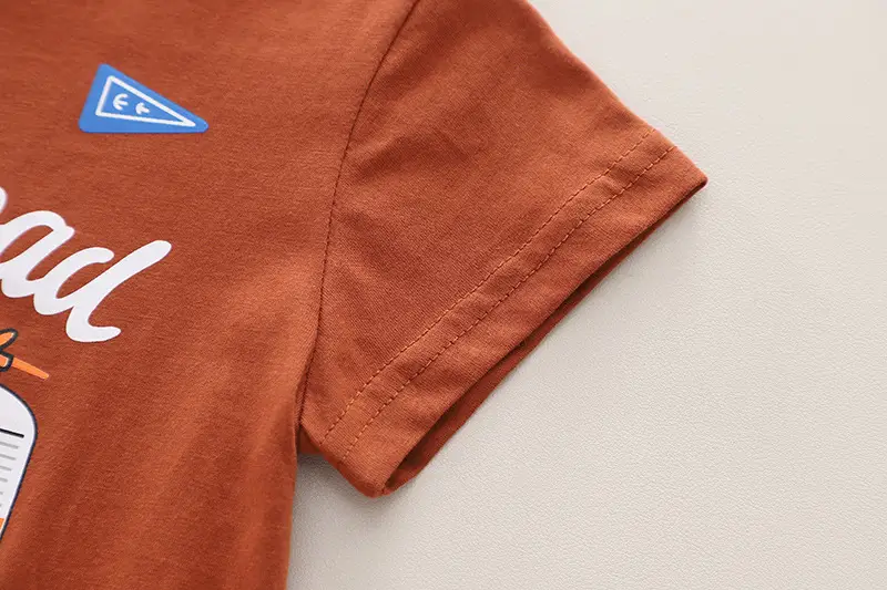 Boys Summer T-Shirt Shorts Set Small Cyber Print — feature 7