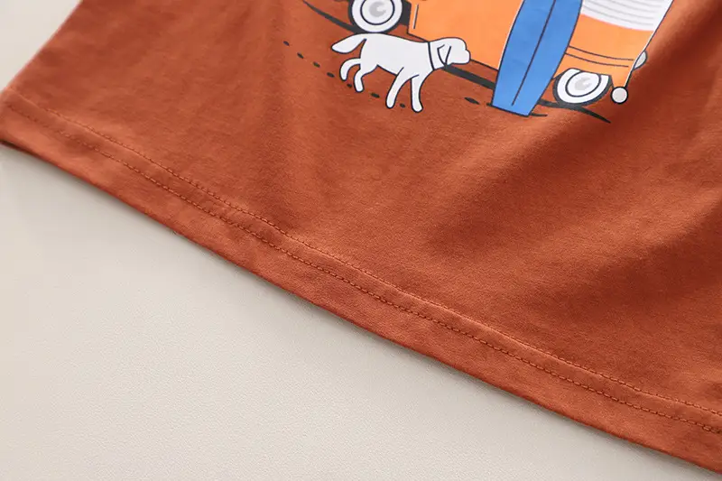 Boys Summer T-Shirt Shorts Set Small Cyber Print — feature 9