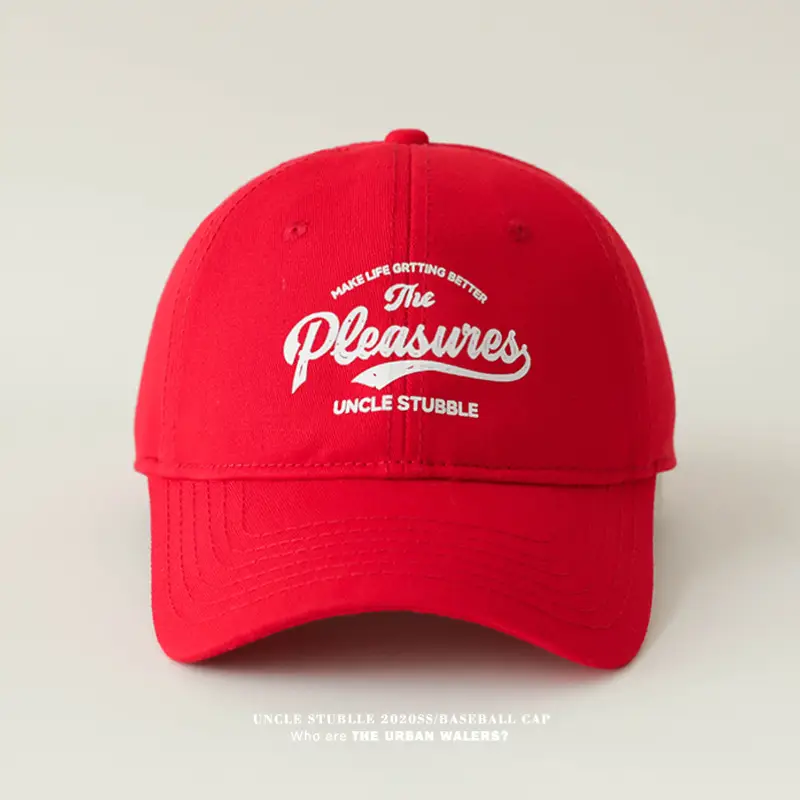 Red Uncle Stumble Baseball Cap for Men Women — feature 12