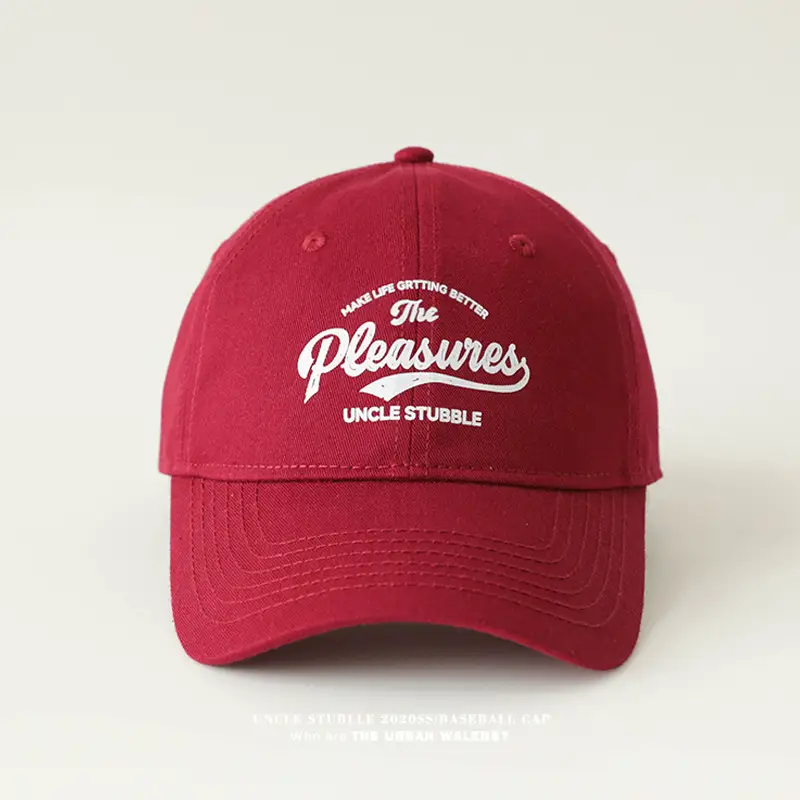 Red Uncle Stumble Baseball Cap for Men Women — feature 13