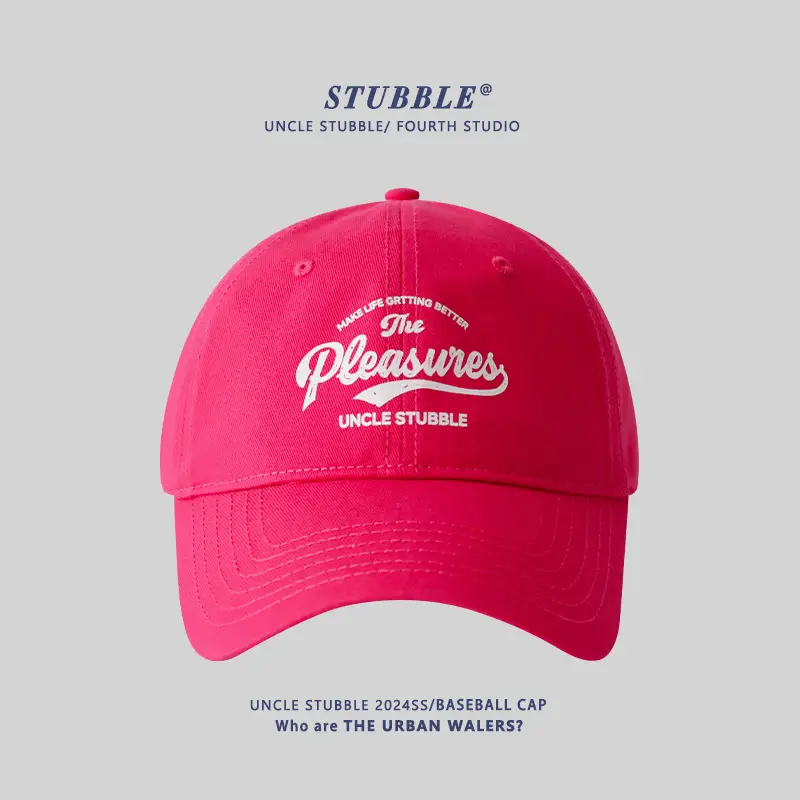 Red Uncle Stumble Baseball Cap for Men Women - Image 11