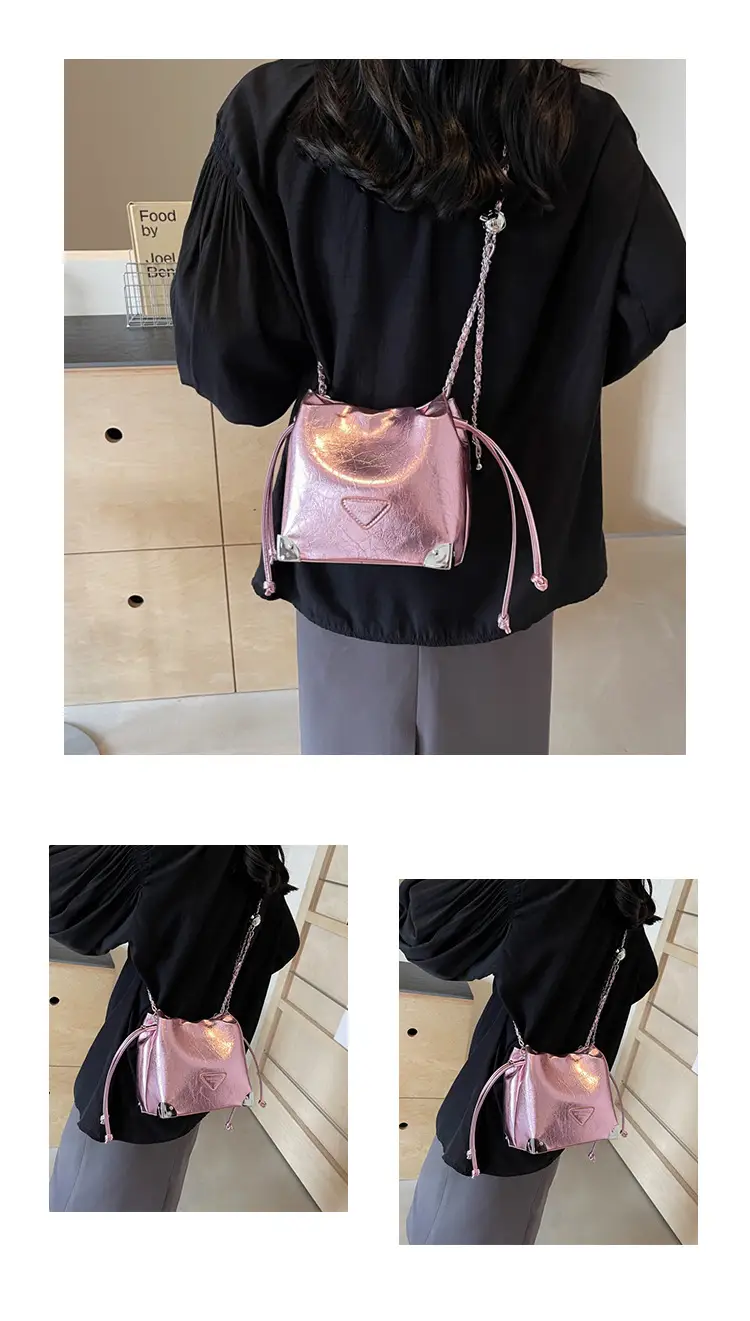 Silver Chain Bucket Bag for Women 2024 — feature 12