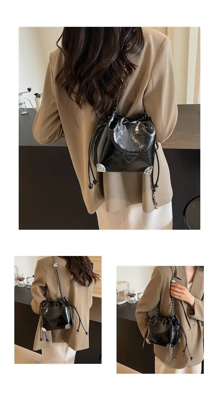 Silver Chain Bucket Bag for Women 2024 — feature 13