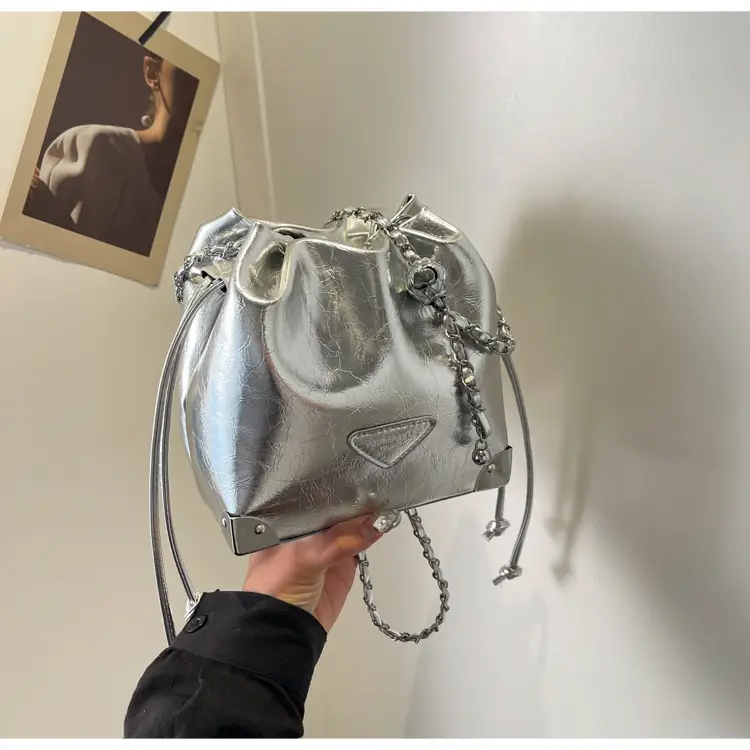 Silver Chain Bucket Bag for Women 2024 — feature 16
