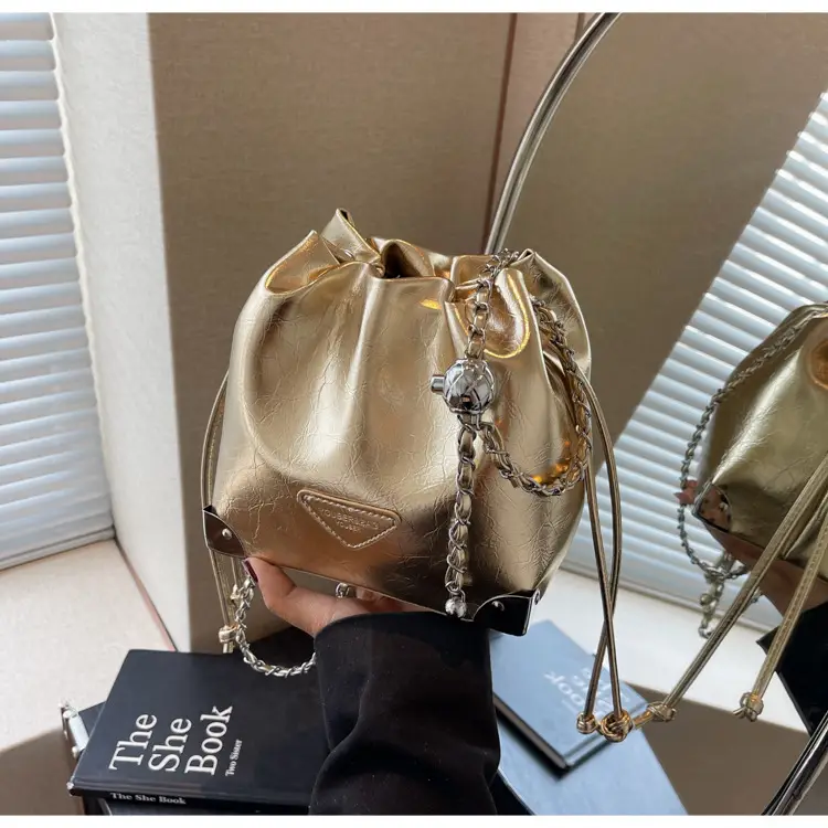Silver Chain Bucket Bag for Women 2024 — feature 19
