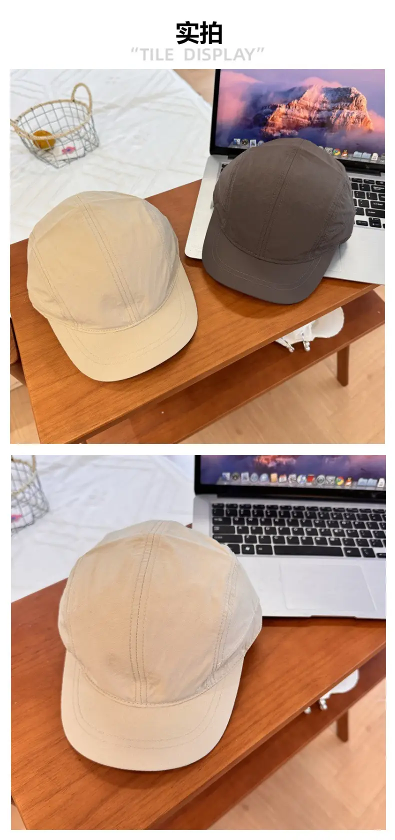 American-style Black Baseball Cap for Men Women β feature 5