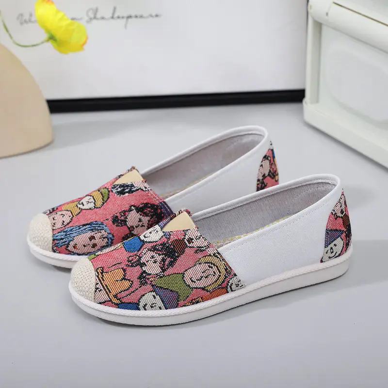 Spring 2025 Fisherman's Canvas Slip-on Shoes - Image 9