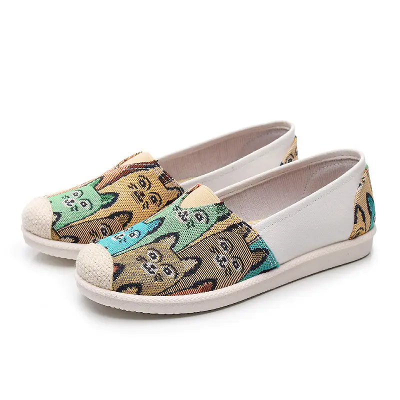 Spring 2025 Fisherman's Canvas Slip-on Shoes - Image 3