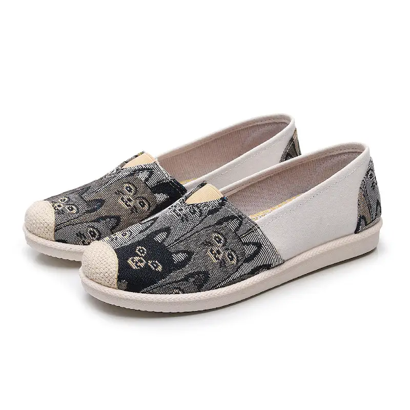 Spring 2025 Fisherman's Canvas Slip-on Shoes - Image 4