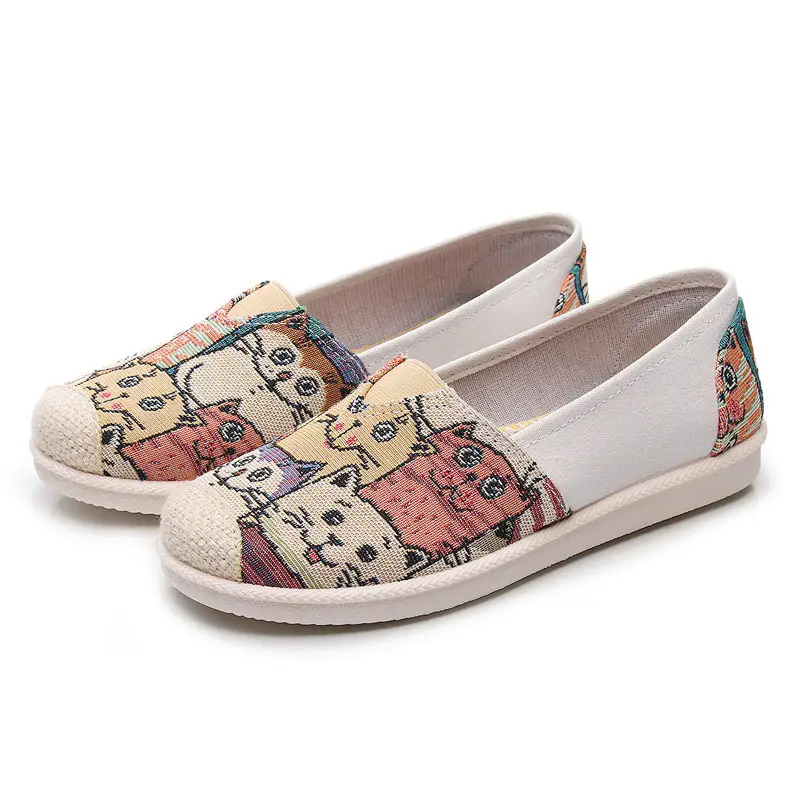 Spring 2025 Fisherman's Canvas Slip-on Shoes - Image 5
