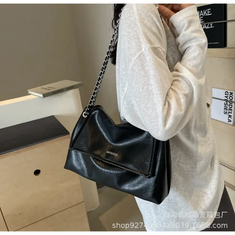 Women Chain Crossbody Bag Large Capacity Cream — feature 18