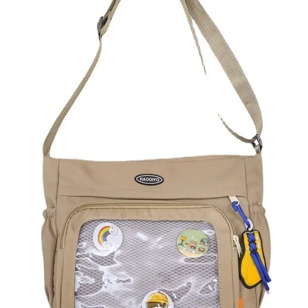 Small Transparent Shoulder Bag for Students - Image 15