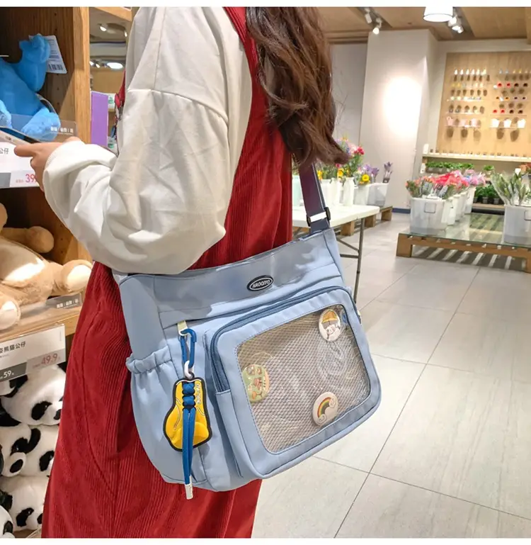 Small Transparent Shoulder Bag for Students — feature 20