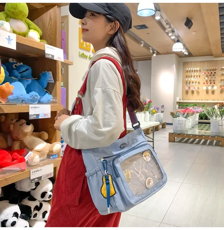 Small Transparent Shoulder Bag for Students — feature 21