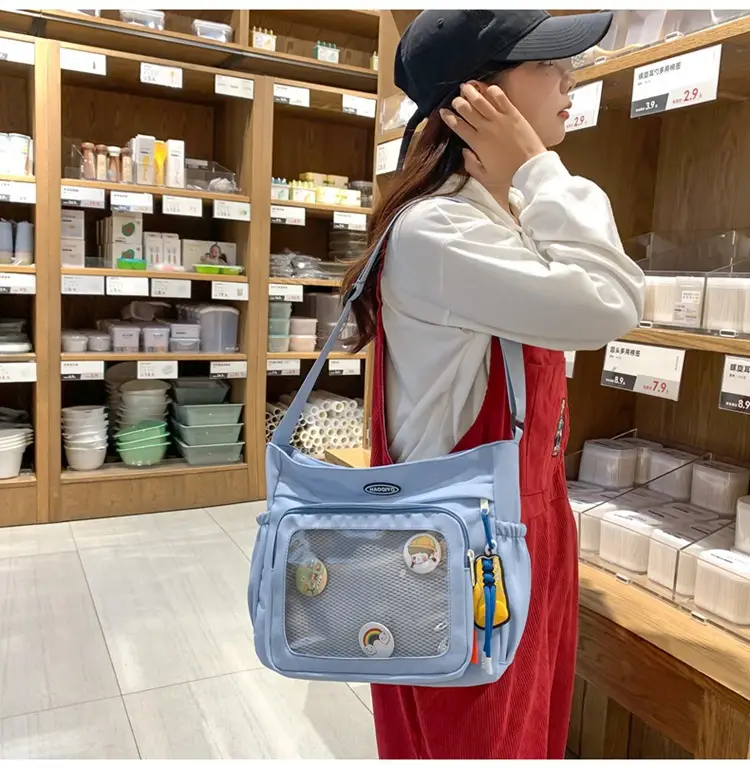 Small Transparent Shoulder Bag for Students — feature 22