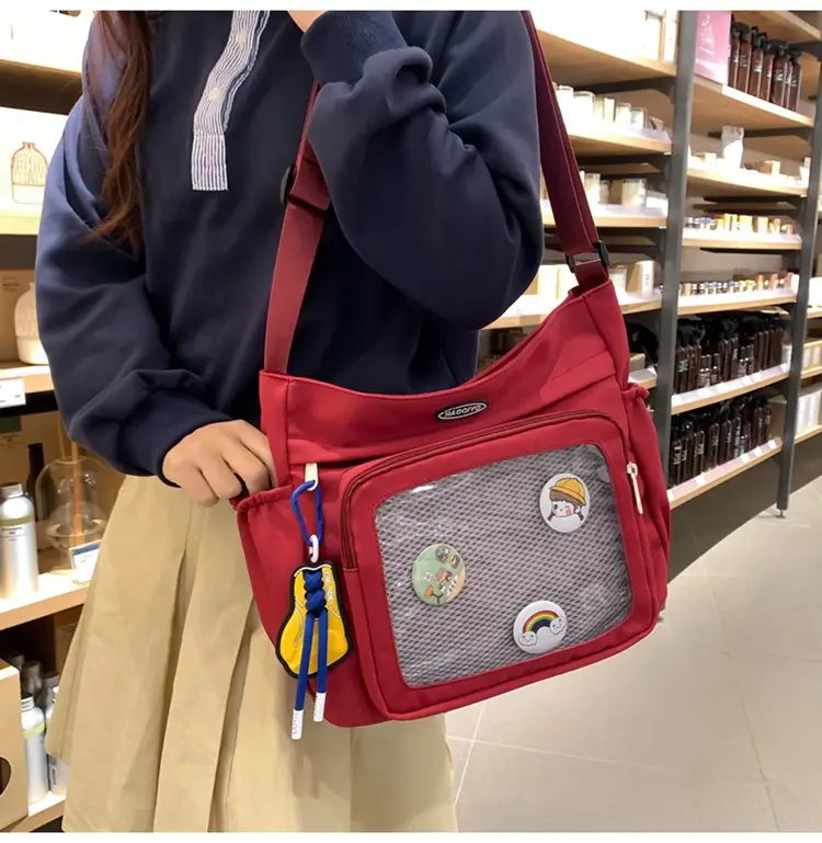 Small Transparent Shoulder Bag for Students — feature 23