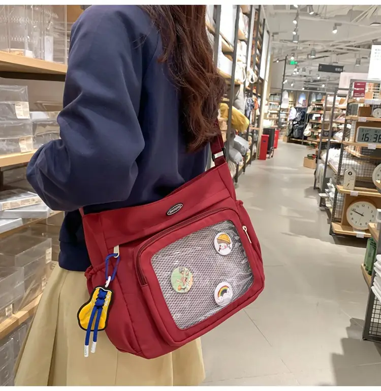 Small Transparent Shoulder Bag for Students — feature 24