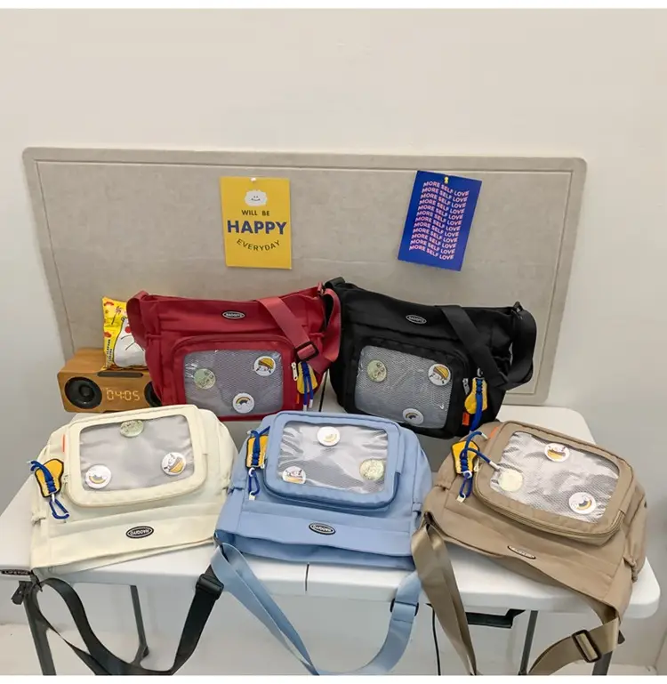 Small Transparent Shoulder Bag for Students — feature 27