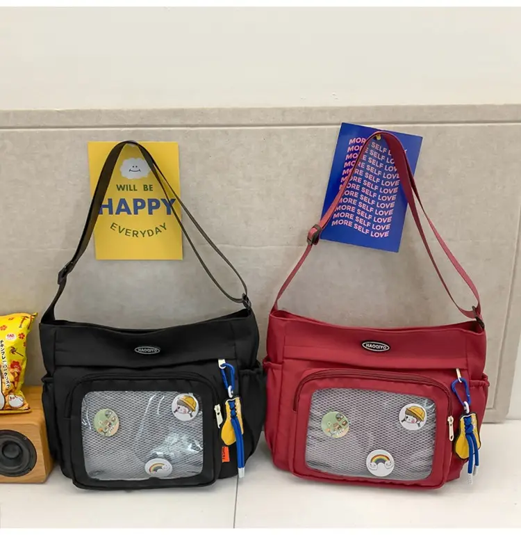 Small Transparent Shoulder Bag for Students — feature 30