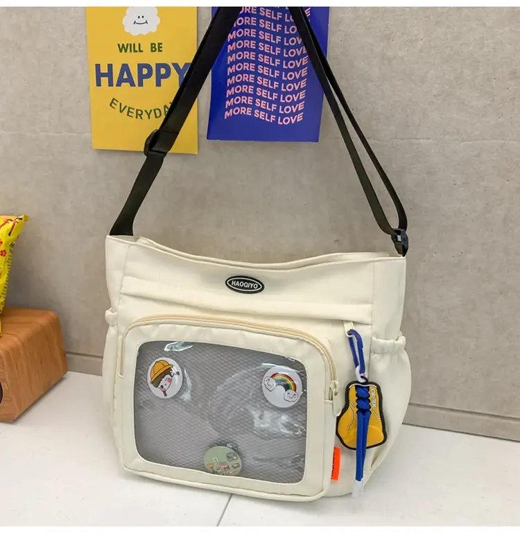 Small Transparent Shoulder Bag for Students — feature 32