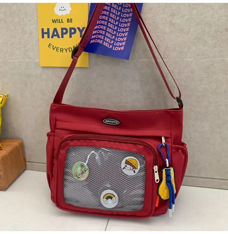 Small Transparent Shoulder Bag for Students — feature 33