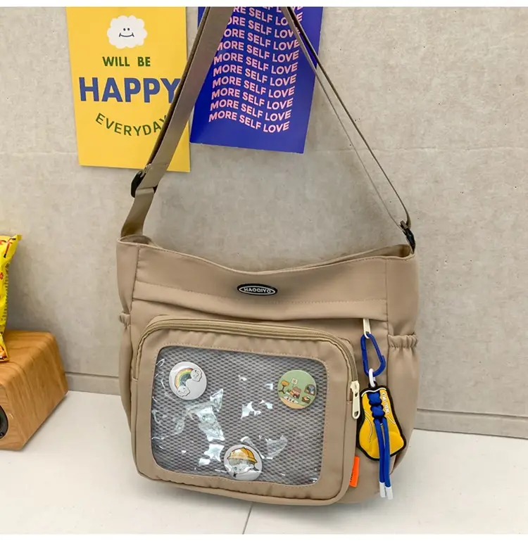 Small Transparent Shoulder Bag for Students — feature 35