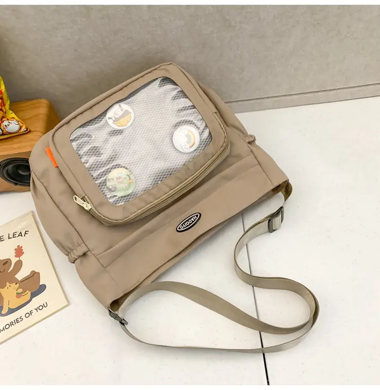 Small Transparent Shoulder Bag for Students — feature 36