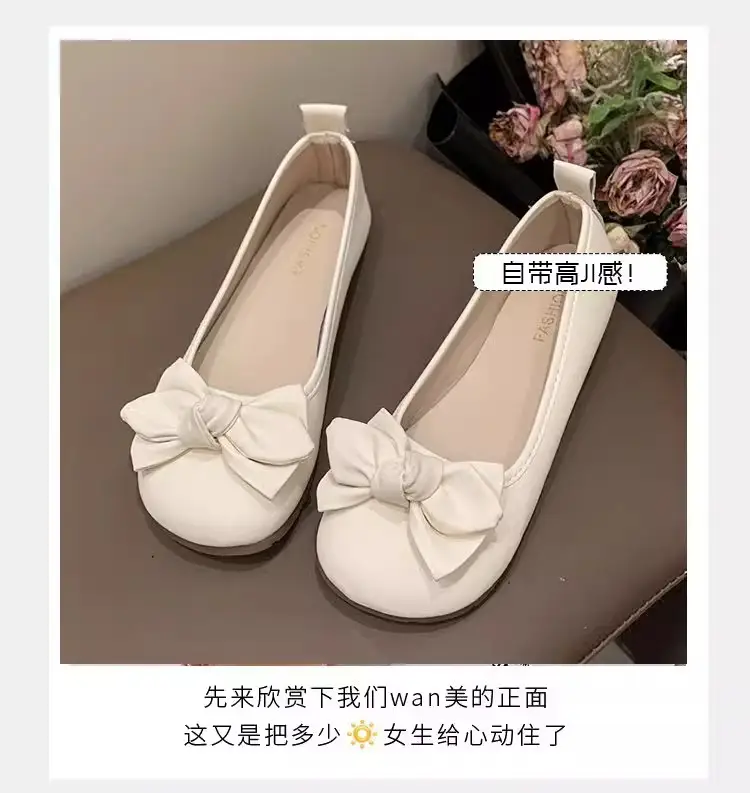 Foreign Trade Women's Shoes Shallow Mouth Casual Shoes 2025 Spring New Versatile Work Clothing Flats Flats Heel Korean Style Trade Shoes — feature 5