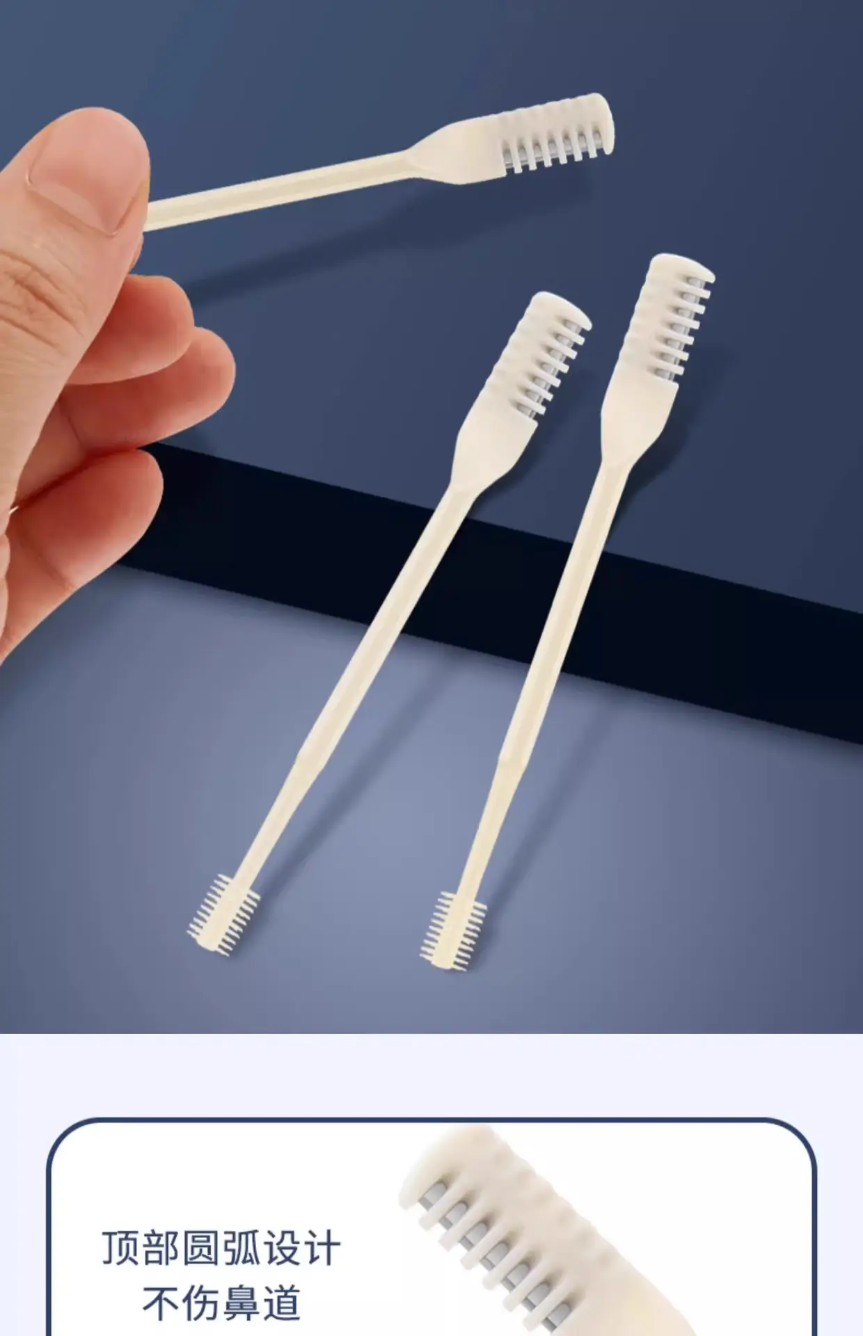 Double Nose Hair Cutter Manual Cleaning Men's Razor — feature 8