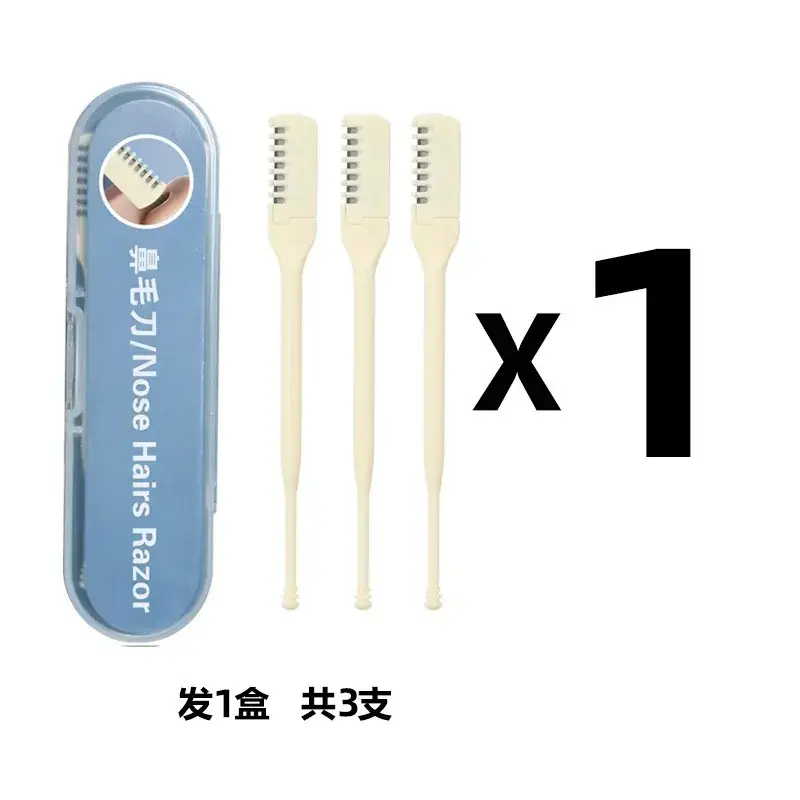Double Nose Hair Cutter Manual Cleaning Men's Razor - Image 2