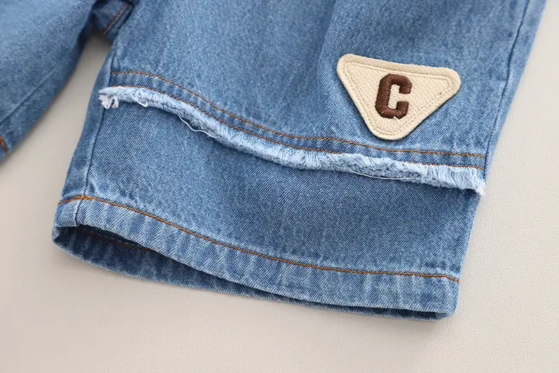 Children Cotton T-Shirt Shorts Set 2024 Summer Boys β feature 13