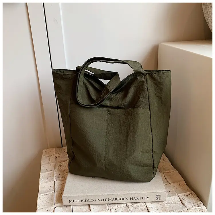 Large Capacity Beige Fabric Tote Bag for Women — feature 23