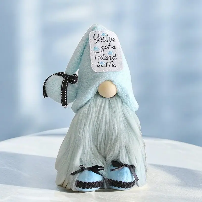 Blue Fabric Friends Doll for Kids Holiday Decor — feature 6