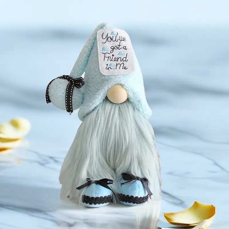 Blue Fabric Friends Doll for Kids Holiday Decor — feature 7