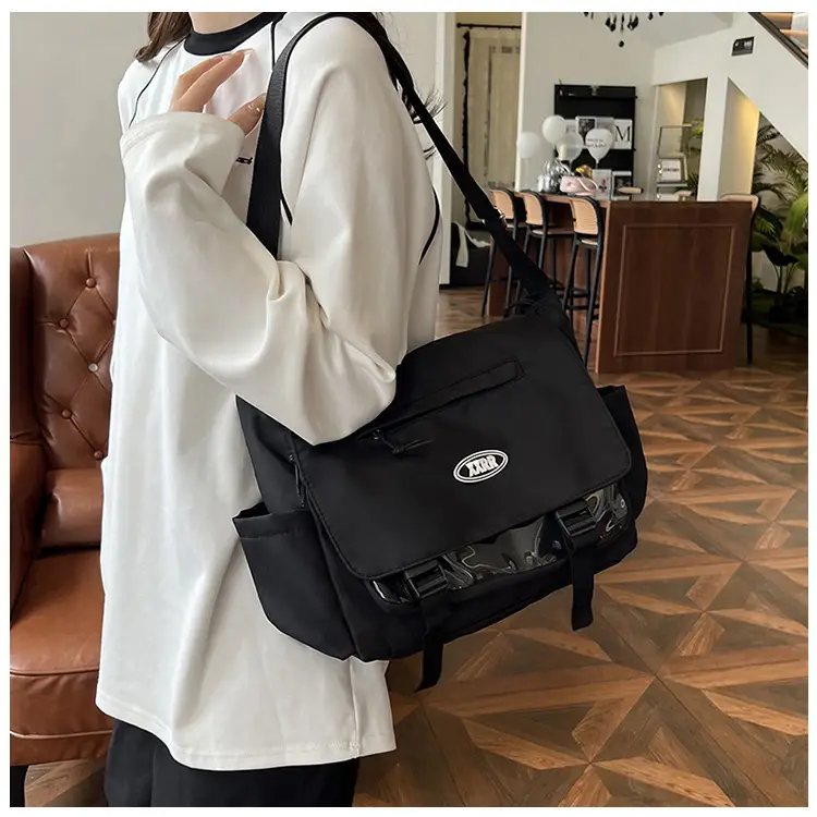 Blue Japanese Department Shoulder Crossbody Bag for College Girls — feature 15