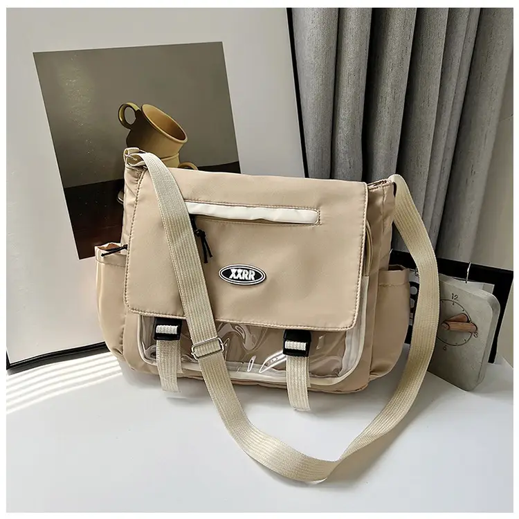 Blue Japanese Department Shoulder Crossbody Bag for College Girls — feature 24