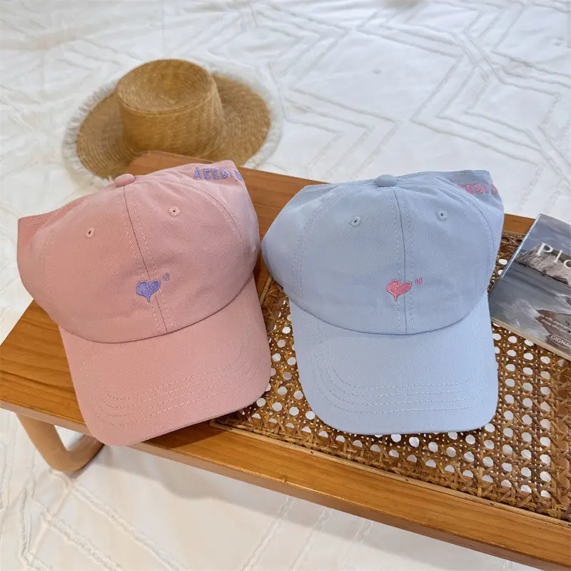 Love Embroidered Baseball Cap Women Summer Sun Hat - Image 7