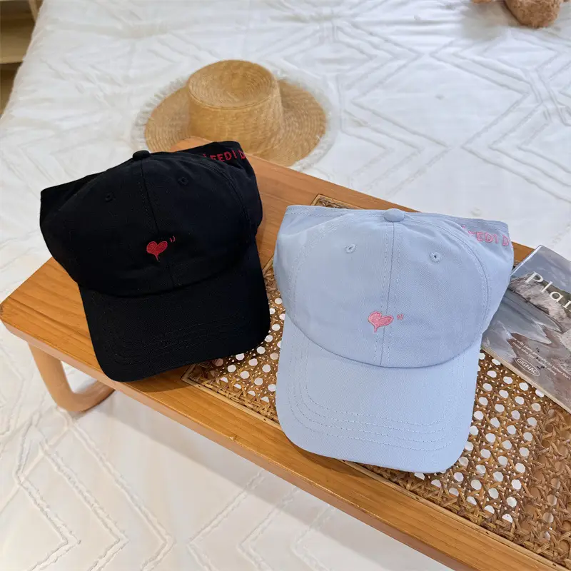Love Embroidered Baseball Cap Women Summer Sun Hat - Image 9