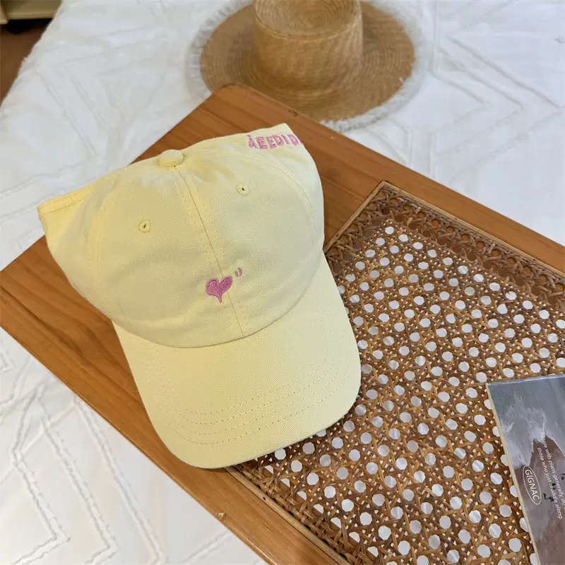 Love Embroidered Baseball Cap Women Summer Sun Hat - Image 5