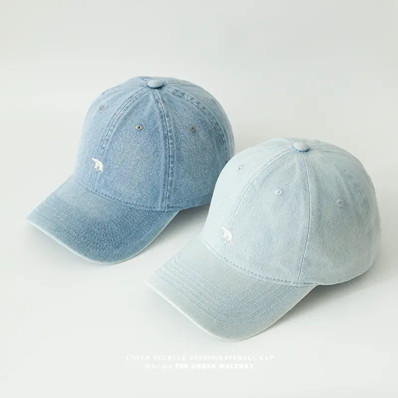 Polar Bear Cap Men Women Baseball Black Large Head — feature 4