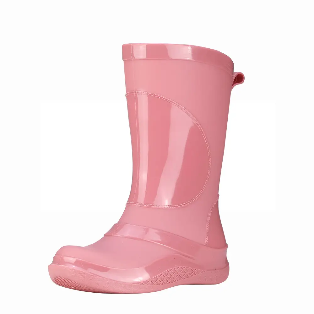 Korean-style Waterproof Women's Mid-Barrel Boots
