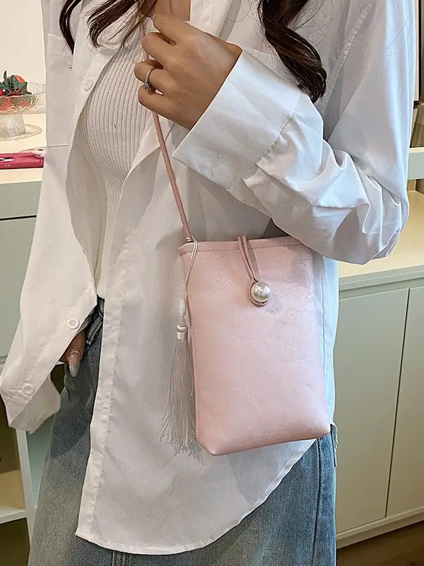 New Chinese Style Mini Bag Women Mobile Phone Bag - Image 8