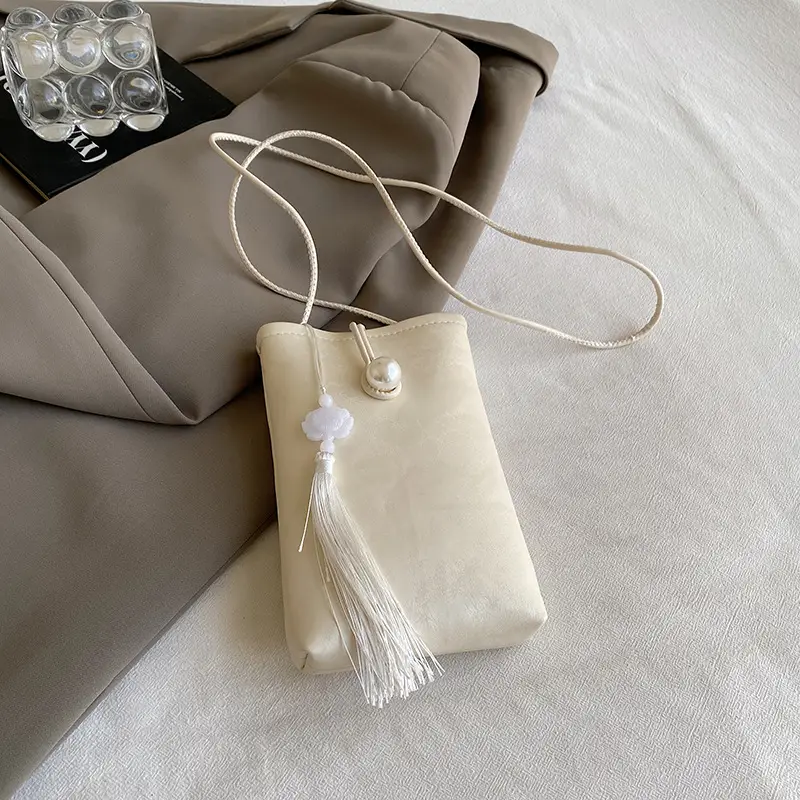 New Chinese Style Mini Bag Women Mobile Phone Bag - Image 4