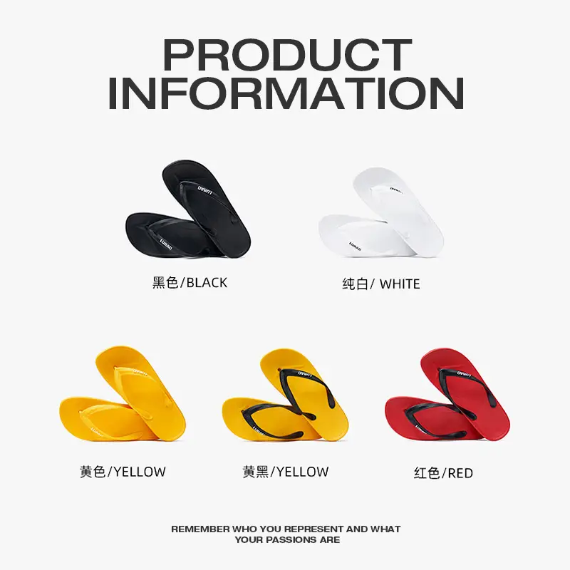Fashionable Soft-Soled Non-Slip Flip-Flops for Men, Trendy Style, Wear-Resistant, Summer Casual Outdoor Wear, Young Men's Flip-Flops, Beach Slippers - Image 7