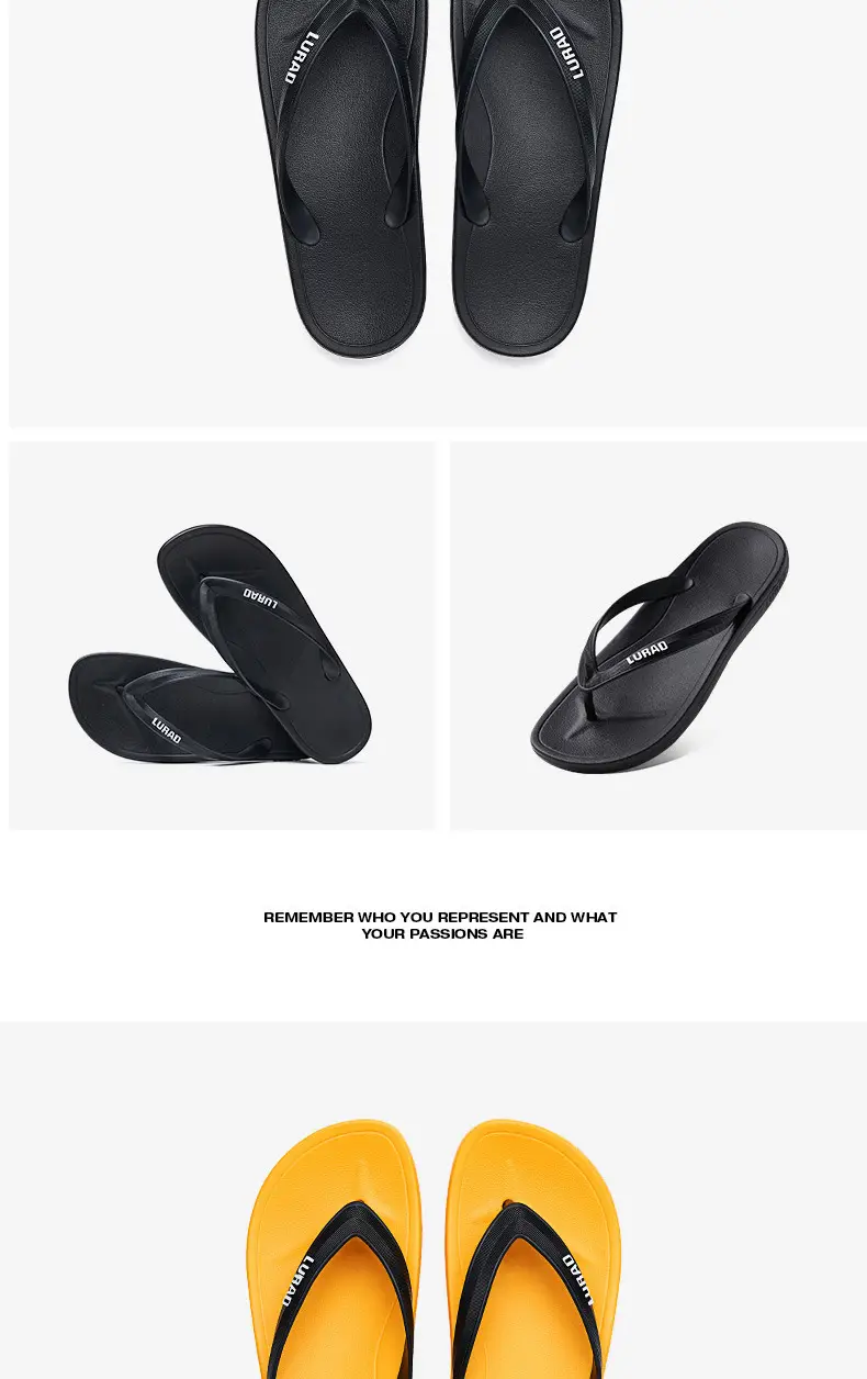 Fashionable Soft-Soled Non-Slip Flip-Flops for Men, Trendy Style, Wear-Resistant, Summer Casual Outdoor Wear, Young Men's Flip-Flops, Beach Slippers — feature 10
