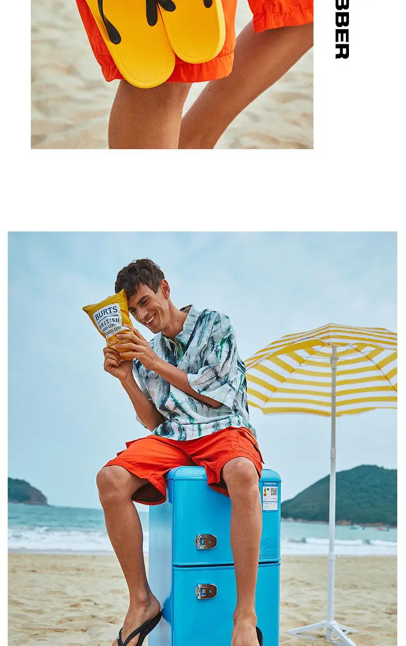 Fashionable Soft-Soled Non-Slip Flip-Flops for Men, Trendy Style, Wear-Resistant, Summer Casual Outdoor Wear, Young Men's Flip-Flops, Beach Slippers — feature 5