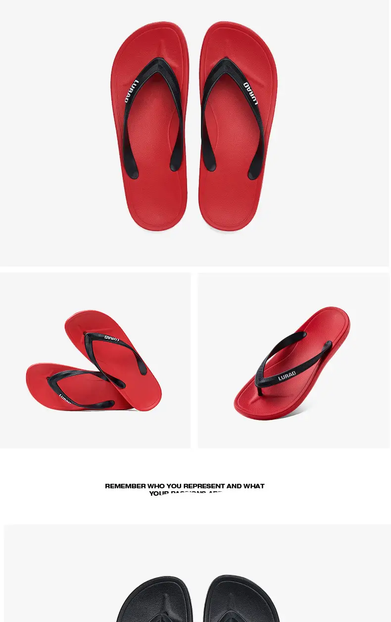 Fashionable Soft-Soled Non-Slip Flip-Flops for Men, Trendy Style, Wear-Resistant, Summer Casual Outdoor Wear, Young Men's Flip-Flops, Beach Slippers — feature 9