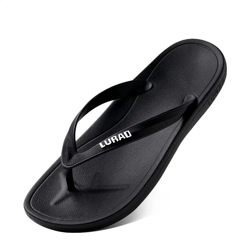 Fashionable Soft-Soled Non-Slip Flip-Flops for Men, Trendy Style, Wear-Resistant, Summer Casual Outdoor Wear, Young Men's Flip-Flops, Beach Slippers - Image 3