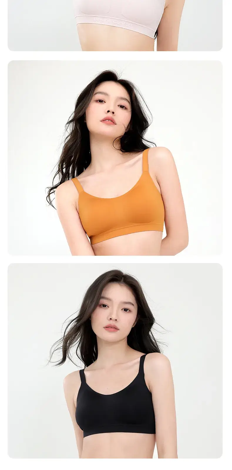 Traceless Jelly Soft Supportive Bra Large Chest Small — feature 18