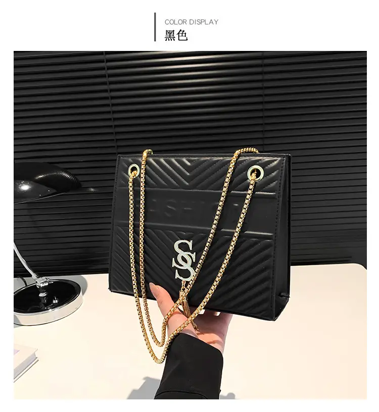 Elegant Gold Chain Crossbody Bag for Women 2024 — feature 11
